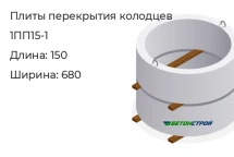 Плита перекрытия 1ПП15-1 в Красноярске