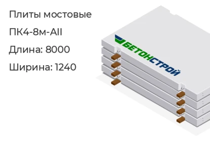 Плита-ПК4-8м-AII в Сургуте